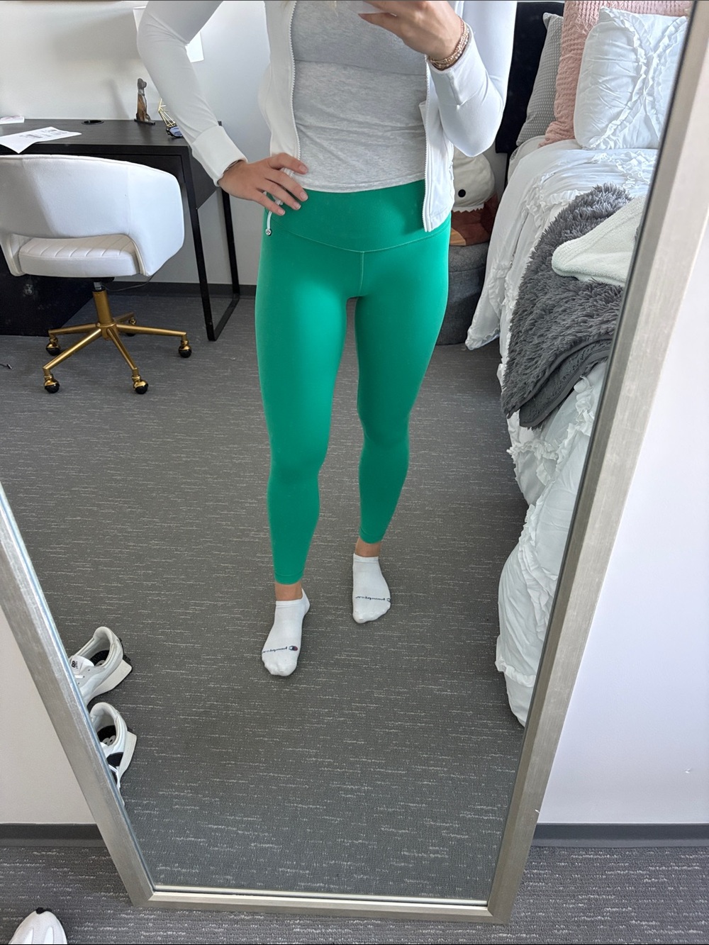 Lululemon High-Rise Green Women's Performance Leggings